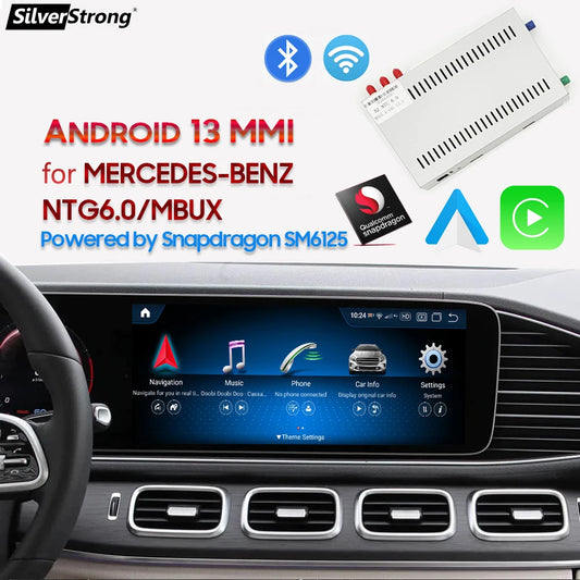 Android 13 MMI Upgrade for Mercedes NTG6.0 Android Auto W118 A180 A200 A45 A63 GLA CLA W176 B200 B180 qualcomm snapdragon 665