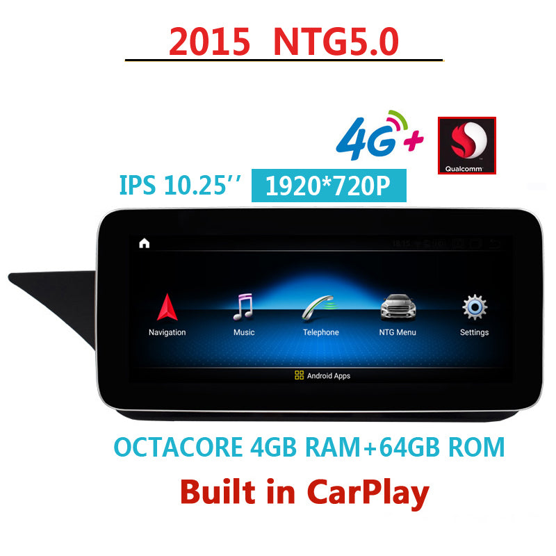 1920*720 IPS,4G/64GB,Qualcomm Snapdragon,Android 13 Car Radio for Mercedes Benz W212,4 Door,LHD2009-2015,E class,4G Internet
