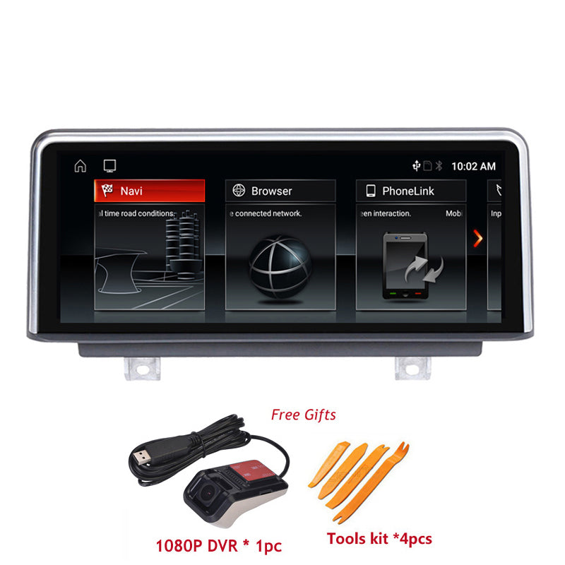 Free Shipping 4G+64GB CarPlay,Android13,Car Multimedia Player,for BMW F30 F20 F31 F21 F32 F33 F36,1/2/3/4 series,NBT System,Autoradio GPS