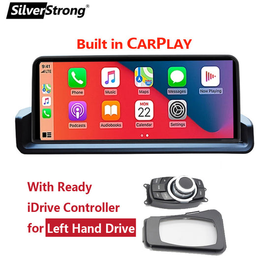 Free Shipping CarPlay,Android E90 E91 E92 E93 Multimedia Player for BMW 320/325/330/M3,iDrive Controller Support,Left Hand Drive