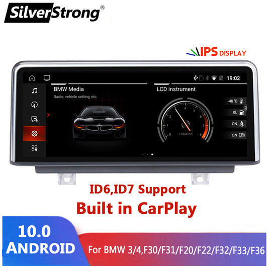 Free Shipping SilverStrong IPS 10.25inch F30 Android13,for BMW 3 4,F30 F20 F31 F21 F32 F33 F36 F82,NBT System,Autoradio GPS