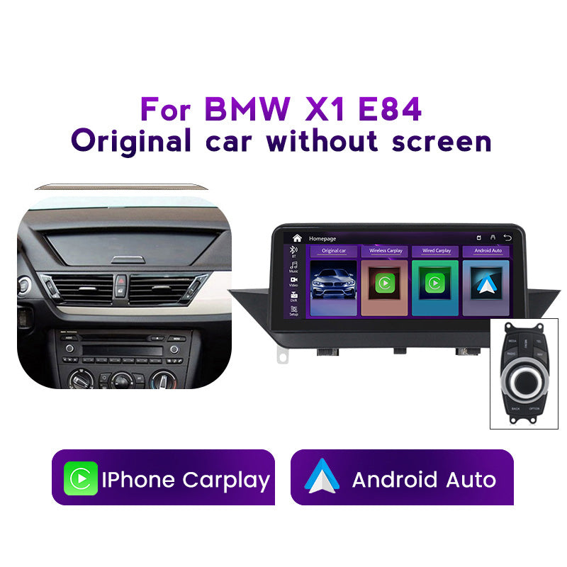 Radionavigation BMW X1 E84 09-15 CarPlay DSP Android Auto – Multigenus