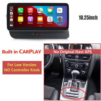 Wireless Wired CarPlay Screen Car dvd Player For Audi Q5 2009-2018 LHD HD Screen multimedia system support DVR Android Auto BT